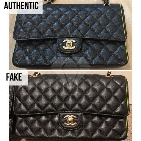 fake vs real chanel|authentic copy of chanel handbags.